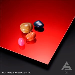 Red mirror Acrylic sheet